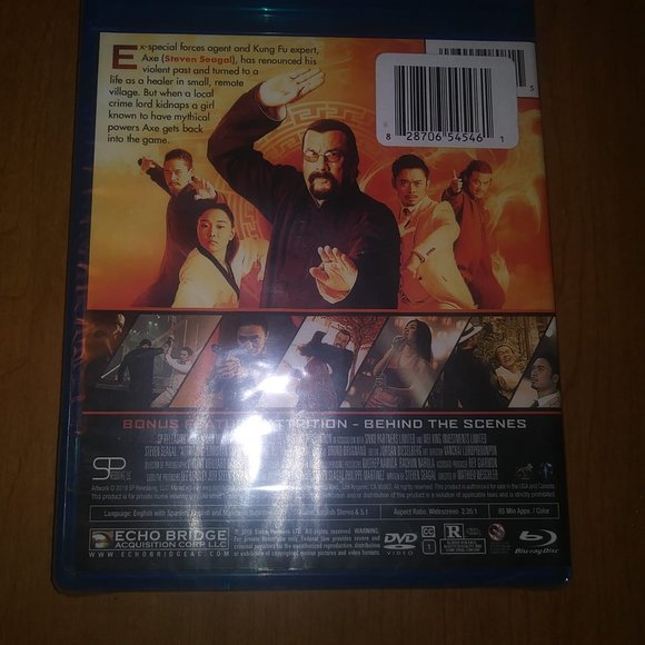ATTRITION.. STEVEN SEAGAL BLU-RAY/DVD. BRAND NEW SEALED - Picture 2 of 2
